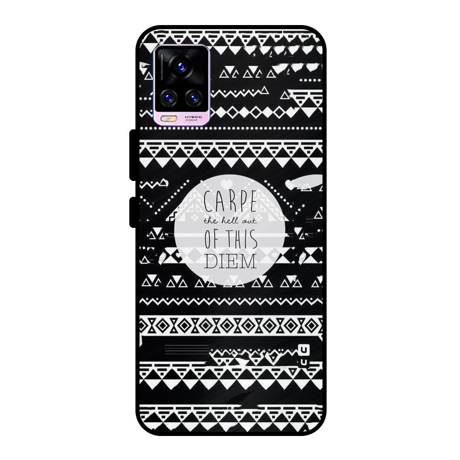 Hell Diem Metal Back Case for Vivo V20 Pro