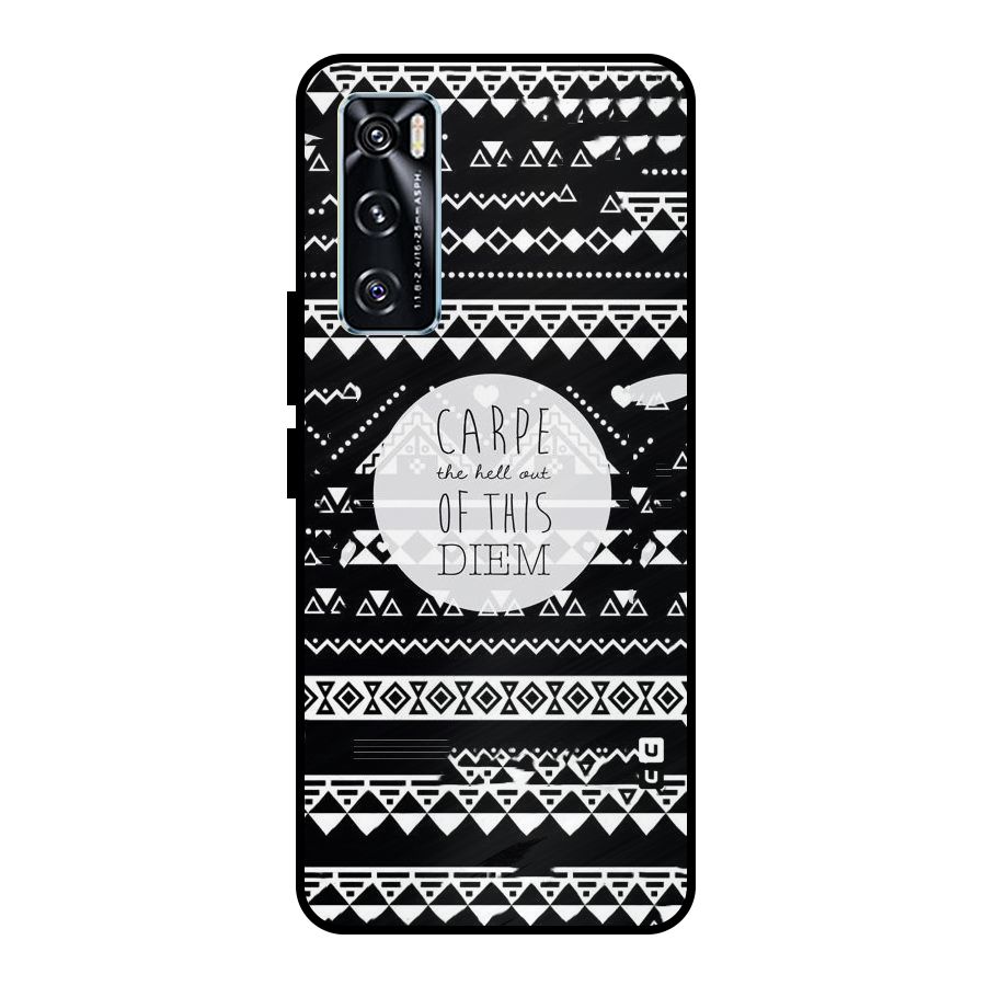 Hell Diem Metal Back Case for Vivo V20 SE