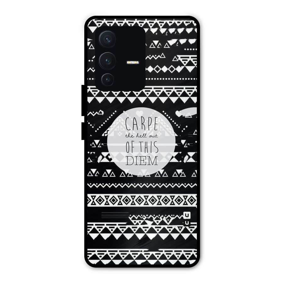 Hell Diem Metal Back Case for Vivo V23 Pro