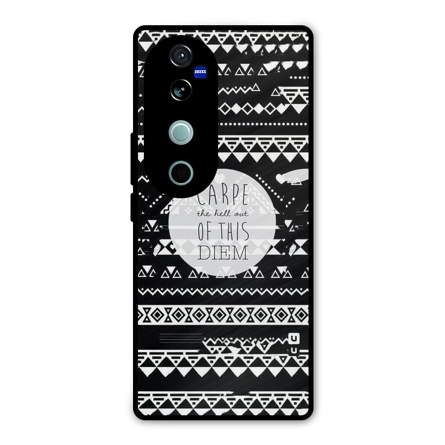 Hell Diem Metal Back Case for Vivo V40