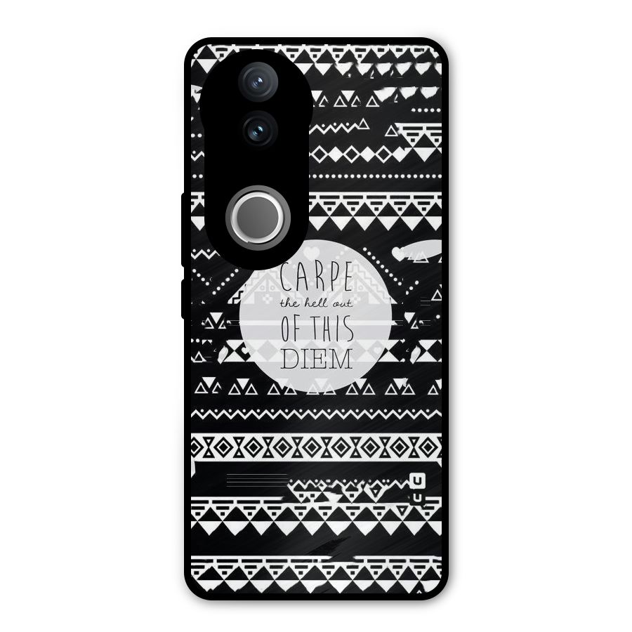 Hell Diem Metal Back Case for Vivo V50e