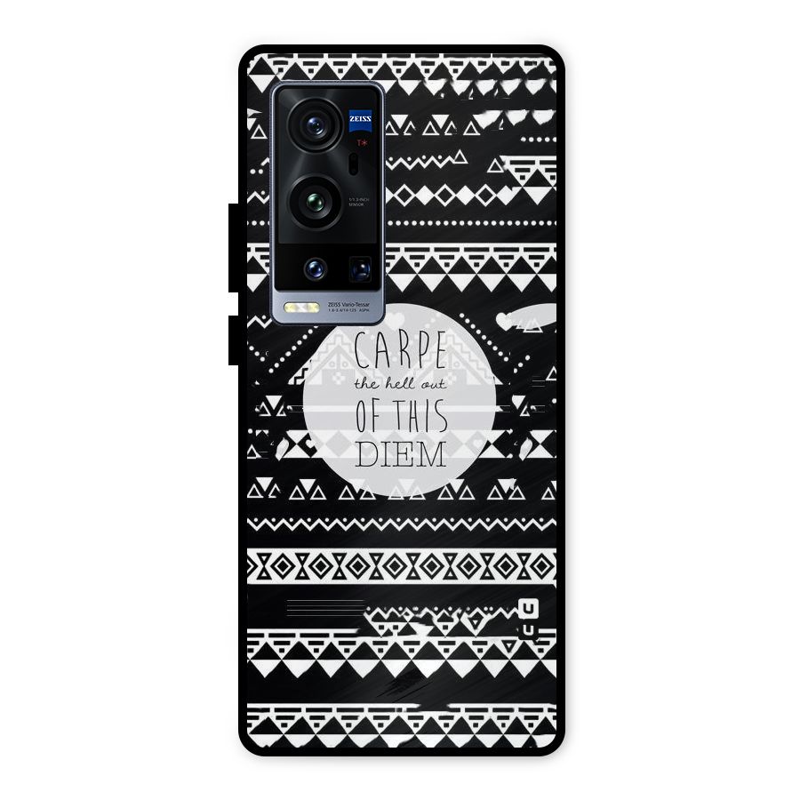 Hell Diem Metal Back Case for Vivo X60 Pro Plus