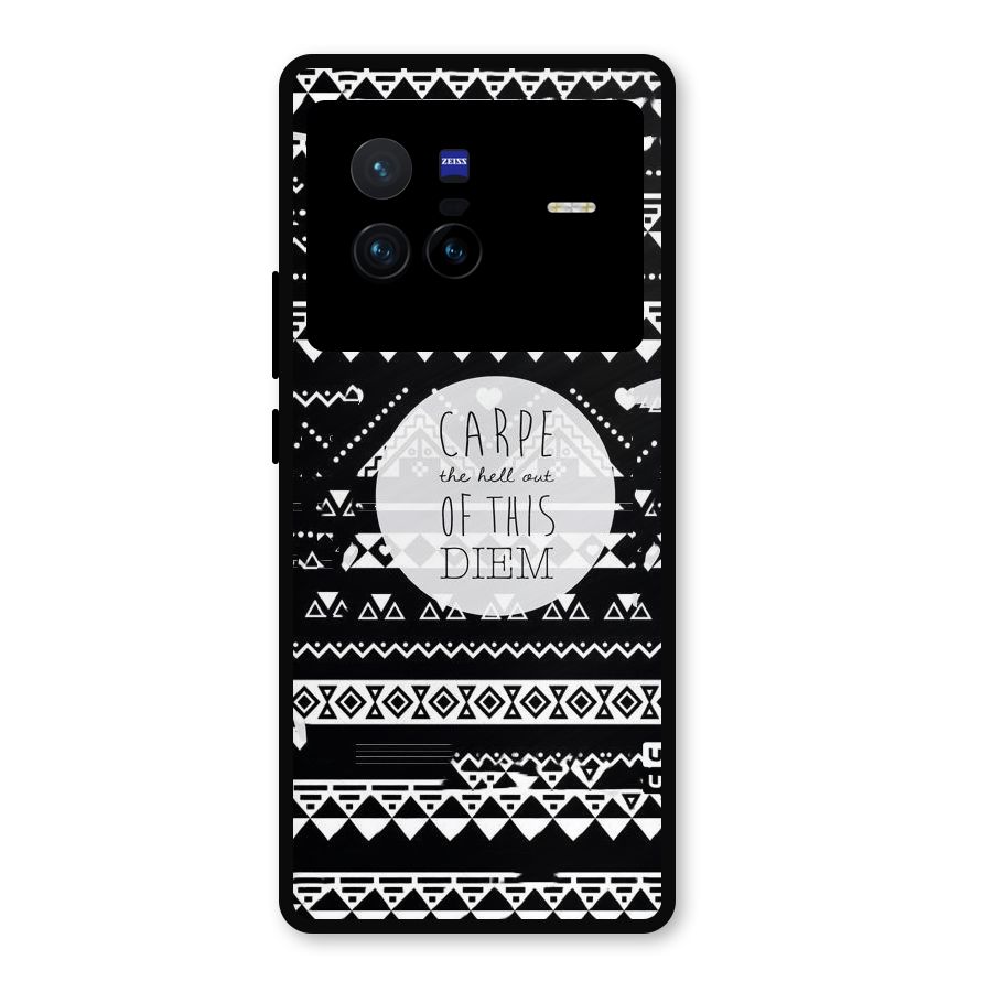 Hell Diem Metal Back Case for Vivo X80