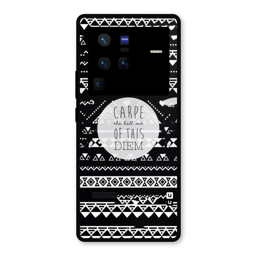 Hell Diem Metal Back Case for Vivo X80 Pro