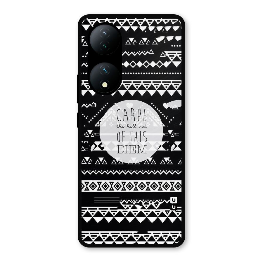 Hell Diem Metal Back Case for Vivo Y100