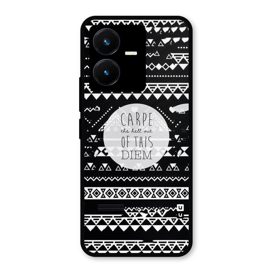 Hell Diem Metal Back Case for Vivo Y22