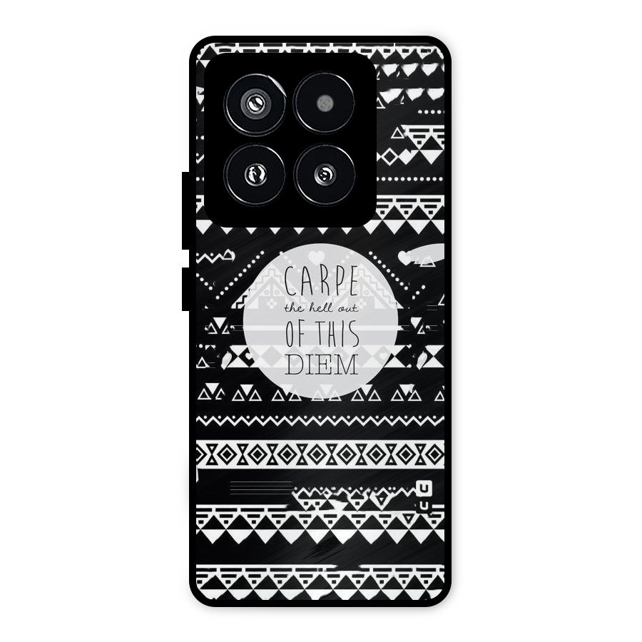 Hell Diem Metal Back Case for Xiaomi 14 Pro
