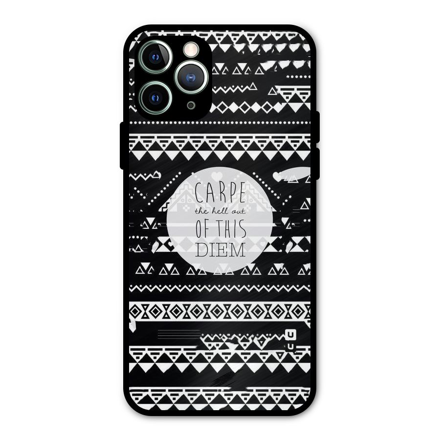 Hell Diem Metal Back Case for iPhone 11 Pro Max