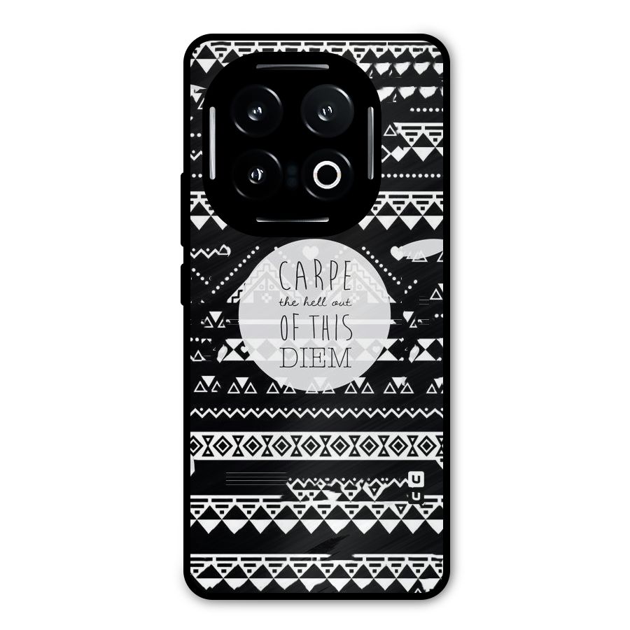 Hell Diem Metal Back Case for iQOO 13