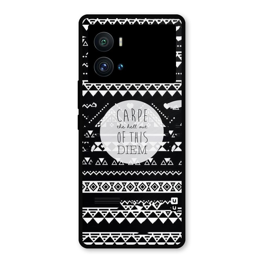 Hell Diem Metal Back Case for iQOO 9 Pro