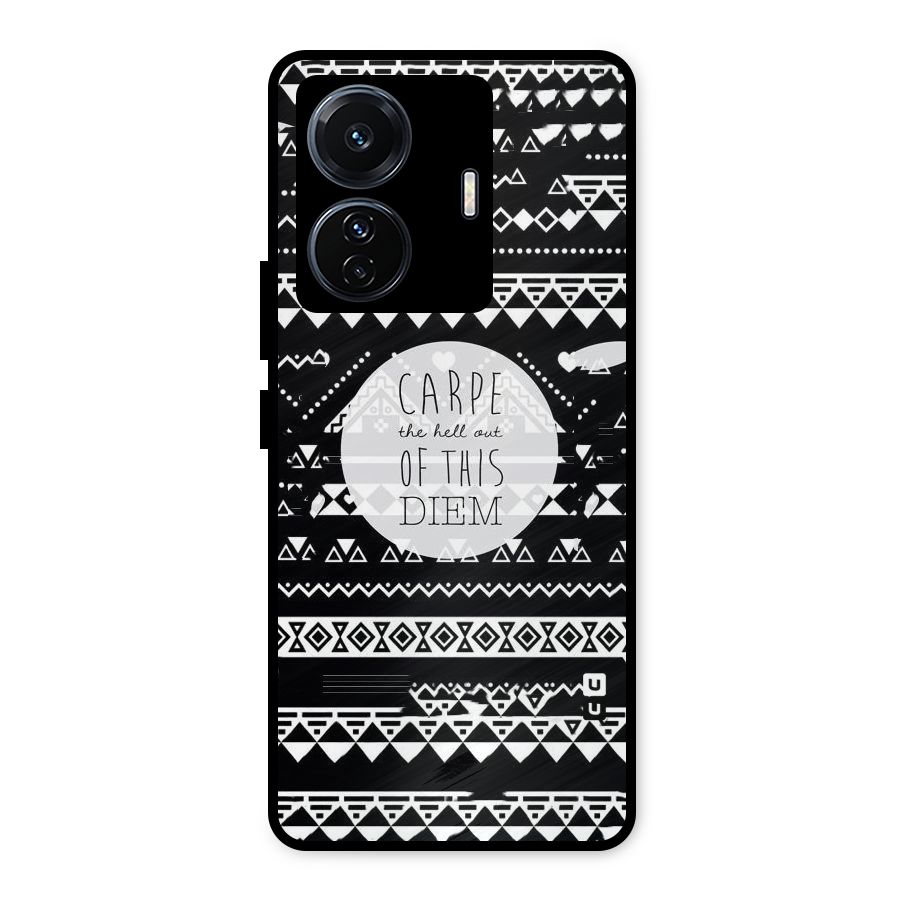 Hell Diem Metal Back Case for iQOO Z6