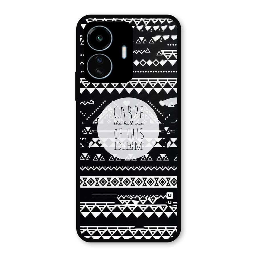 Hell Diem Metal Back Case for vivo iQOO Z6 Lite 5G