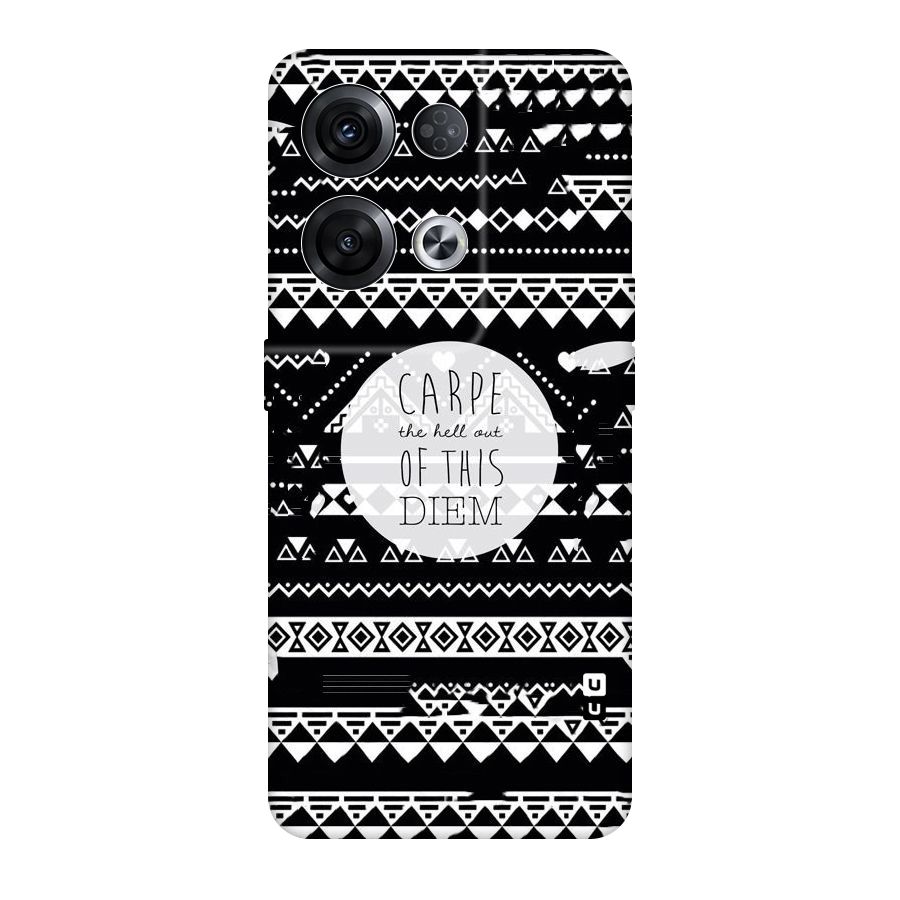 Hell Diem Original Polycarbonate Back Case for Oppo Reno8 Pro 5G