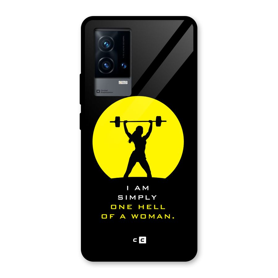 Hell Women Glass Back Case for iQOO 9 5G