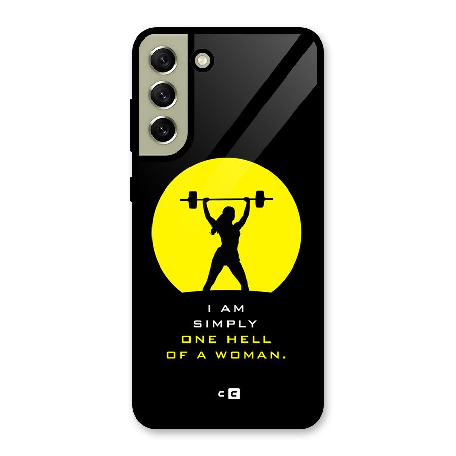 Hell Women Metal Back Case for Galaxy S21 FE 5G (2023)