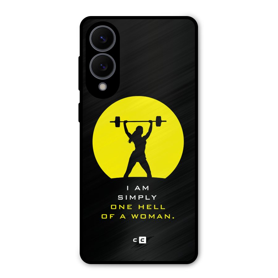 Hell Women Metal Back Case for Galaxy S25 Edge