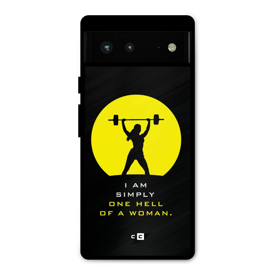 Hell Women Metal Back Case for Google Pixel 6