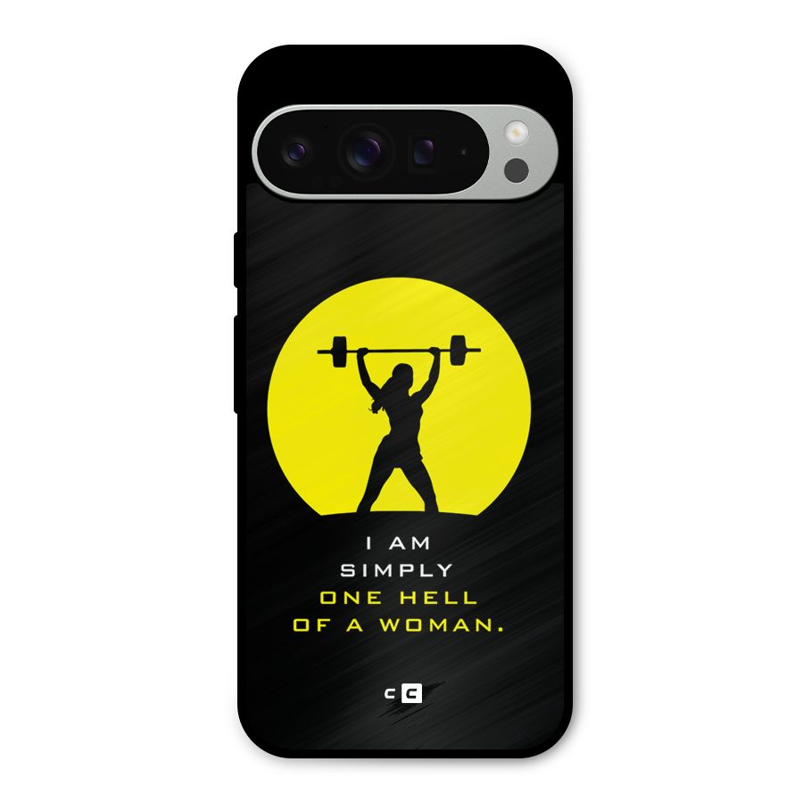 Hell Women Metal Back Case for Google Pixel 9 Pro XL