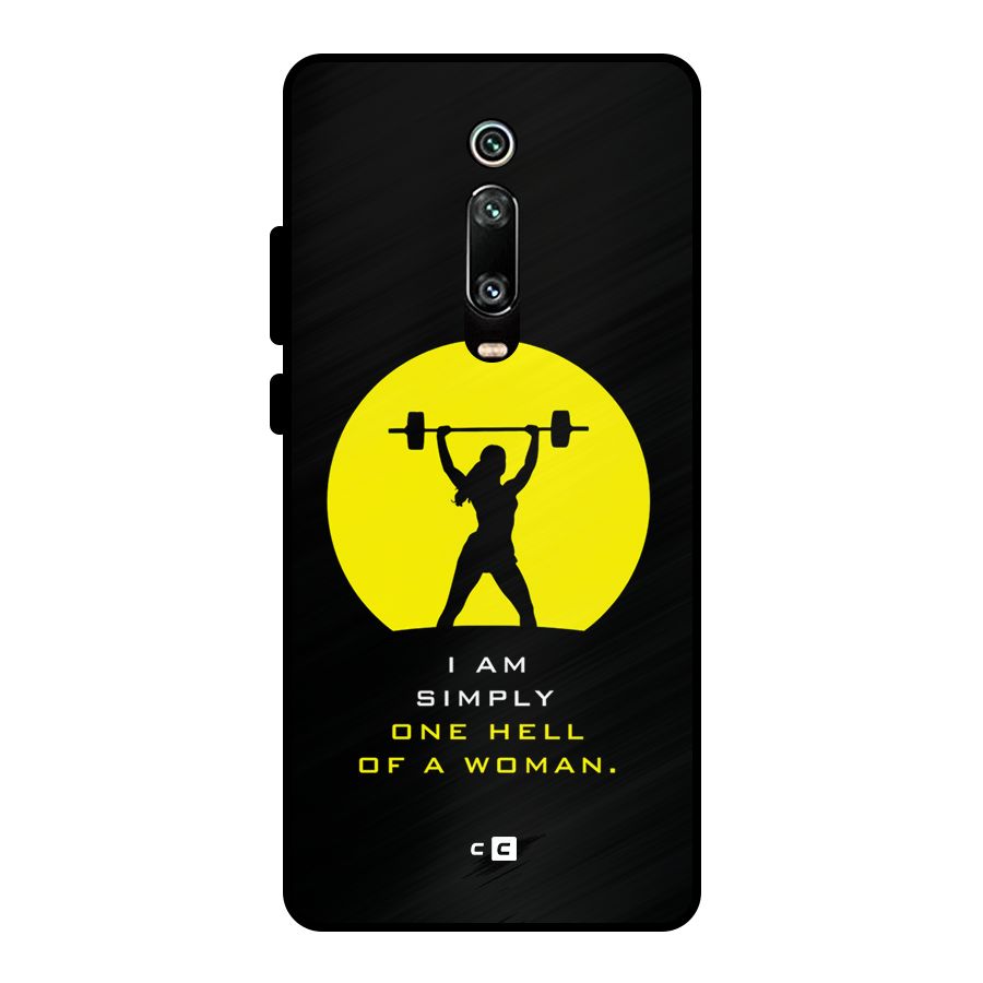 Hell Women Metal Back Case for Redmi K20 Pro