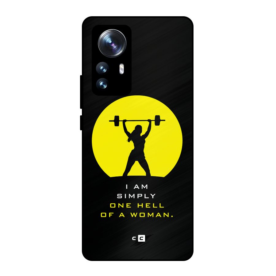 Hell Women Metal Back Case for Xiaomi 12 Pro