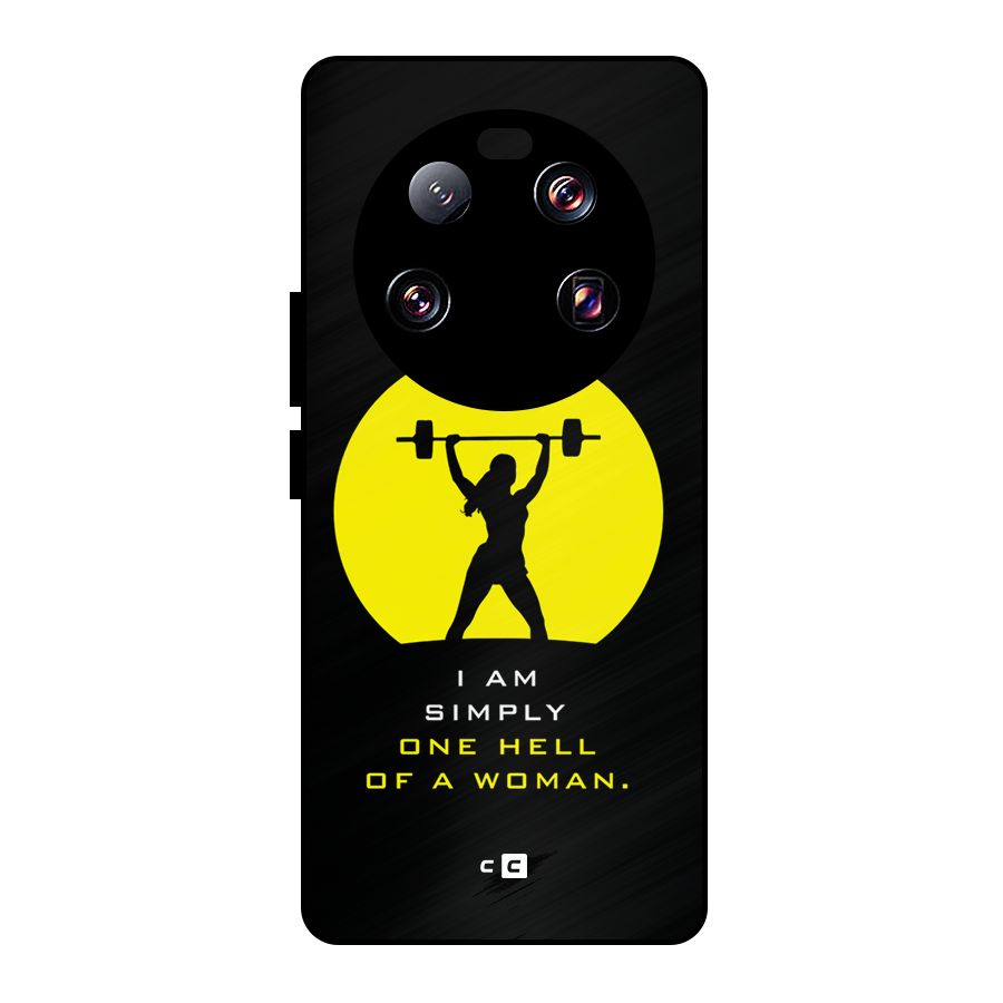 Hell Women Metal Back Case for Xiaomi 13 Ultra