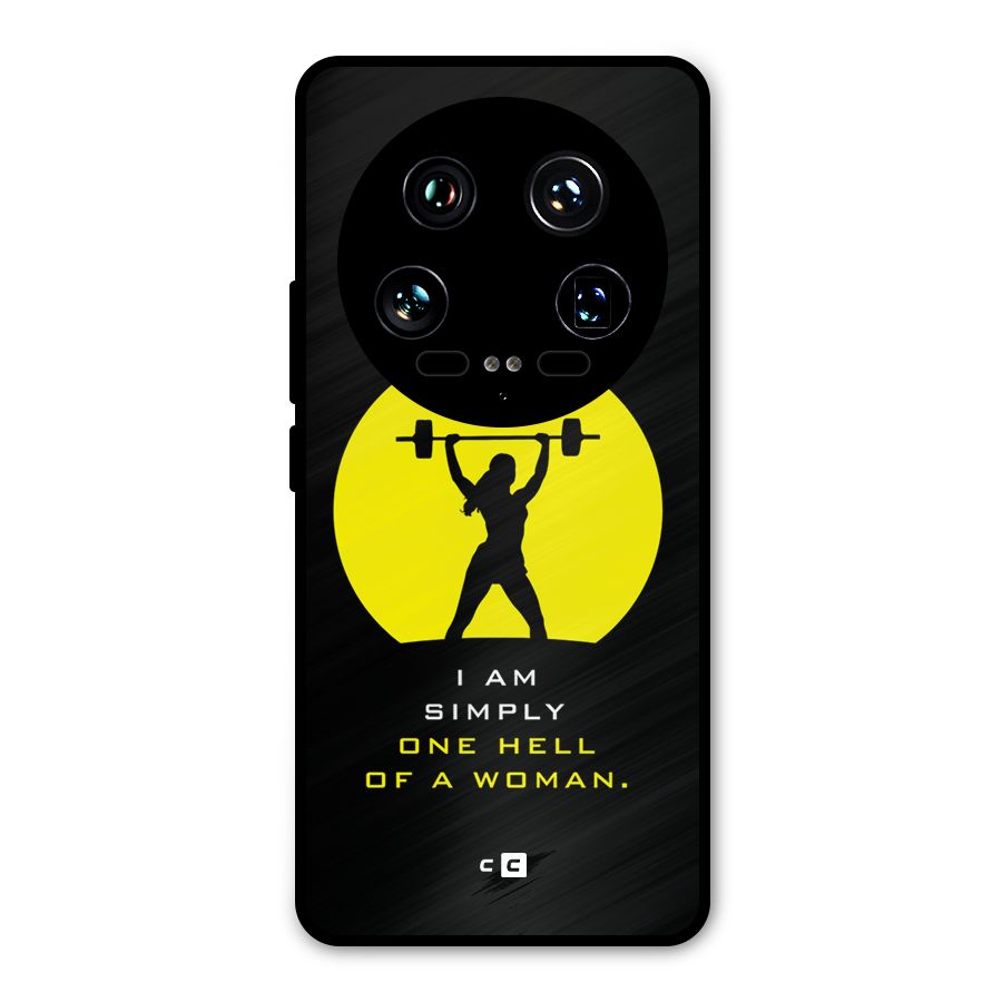 Hell Women Metal Back Case for Xiaomi 14 Ultra