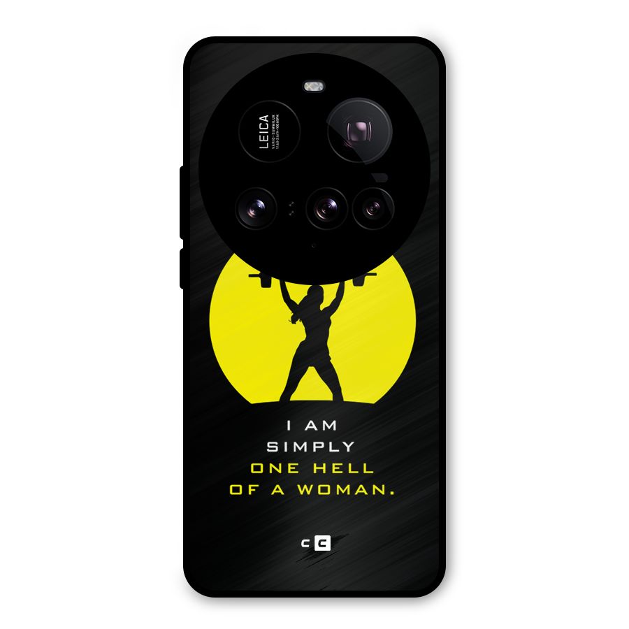 Hell Women Metal Back Case for Xiaomi 15 Ultra