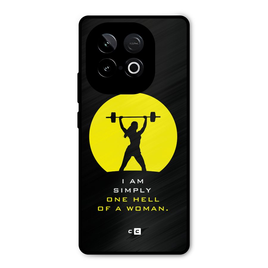 Hell Women Metal Back Case for iQOO Neo 10