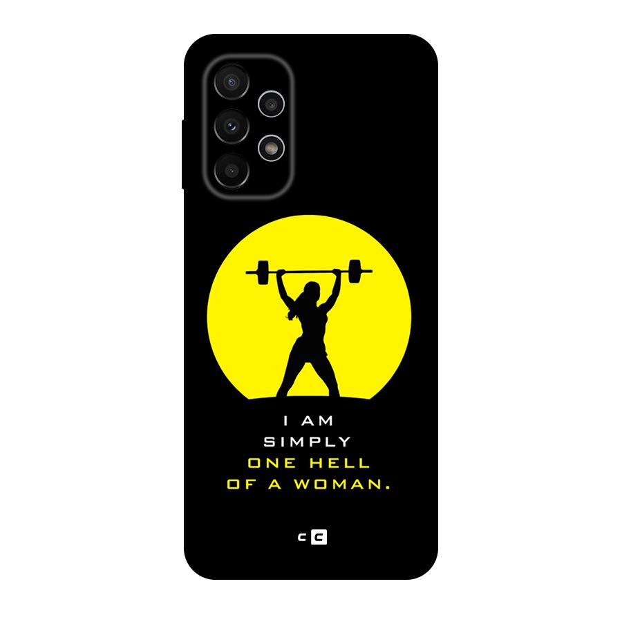 Hell Women Original Polycarbonate Back Case for Galaxy A23