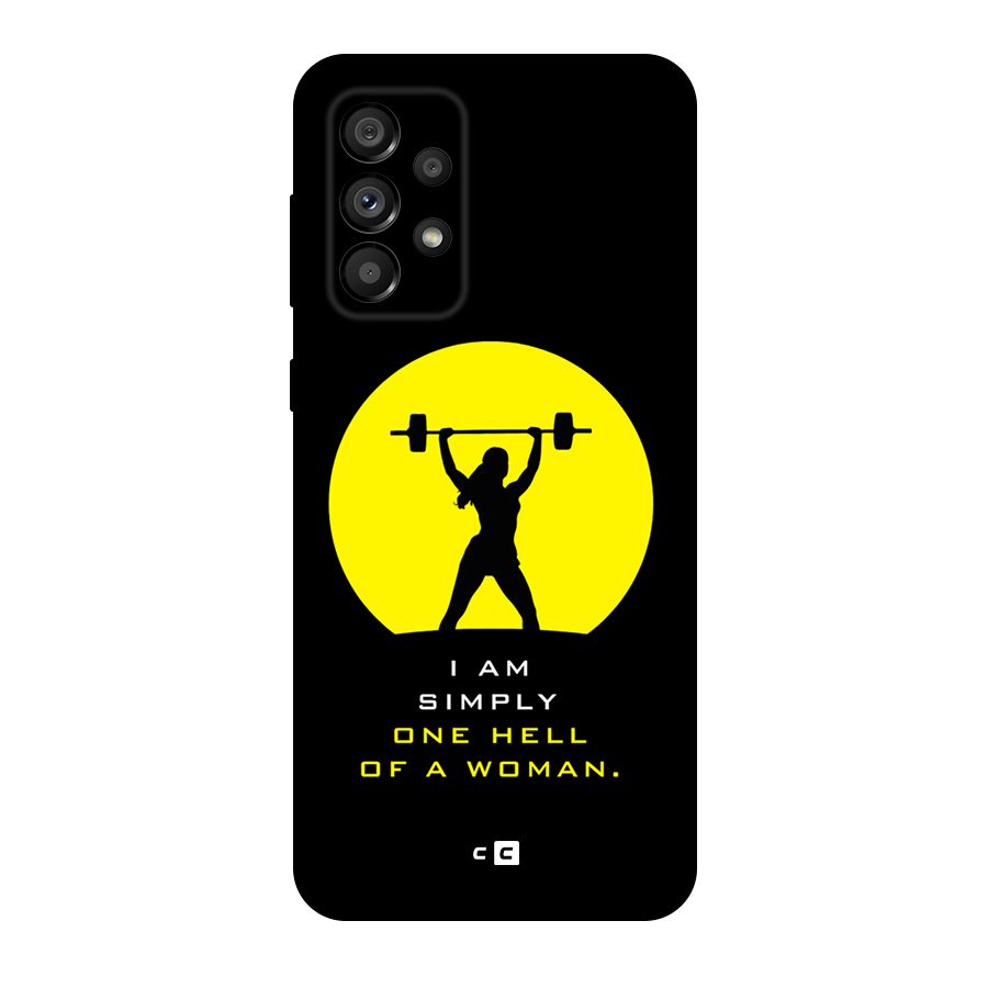 Hell Women Original Polycarbonate Back Case for Galaxy A73 5G
