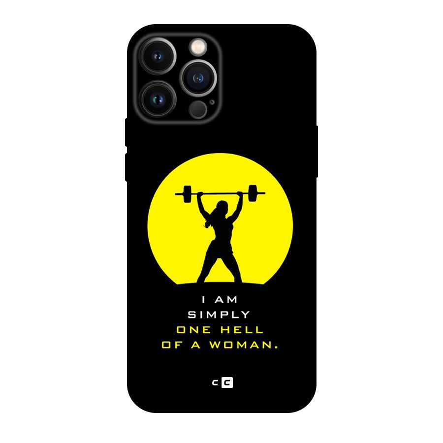 Hell Women Original Polycarbonate Back Case for iPhone 13 Pro Max