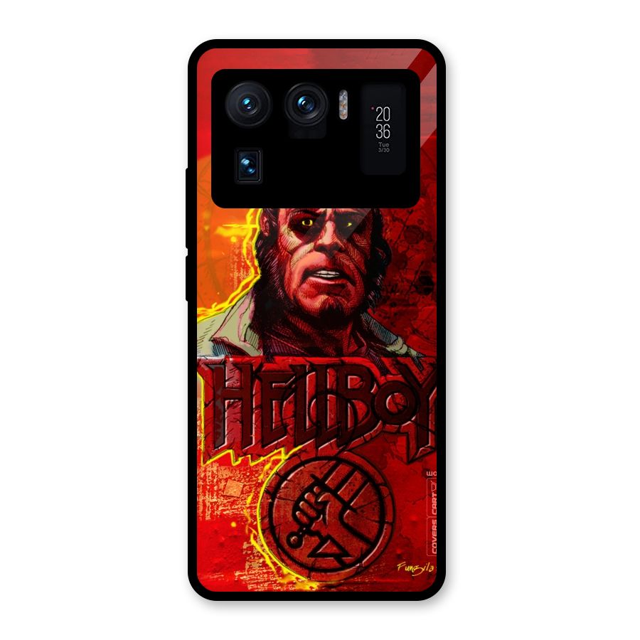 Hellboy Artwork Glass Back Case for Mi 11 Ultra