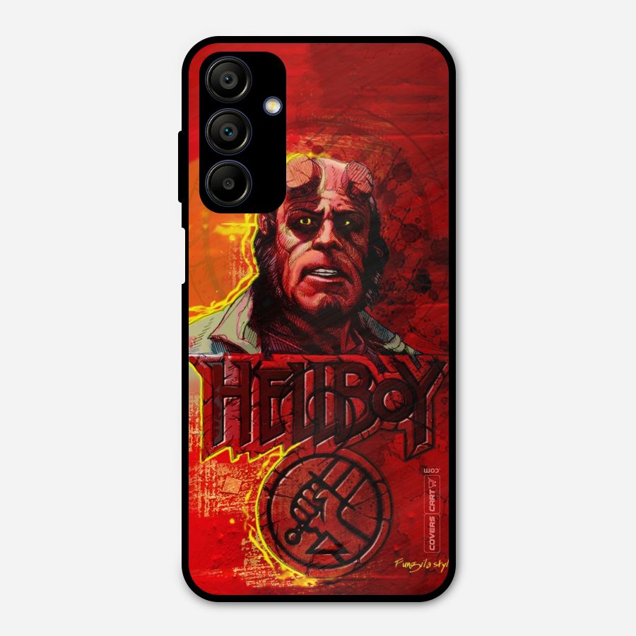 Hellboy Artwork Metal Back Case for Galaxy A15 5G