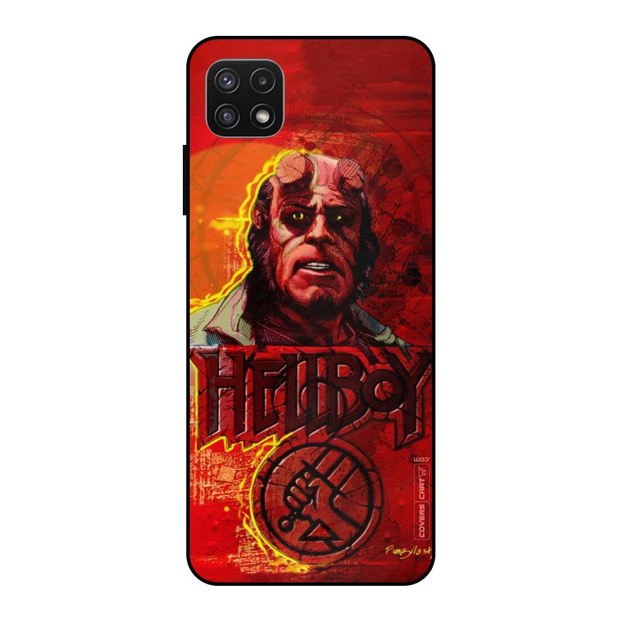 Hellboy Artwork Metal Back Case for Galaxy A22 5G