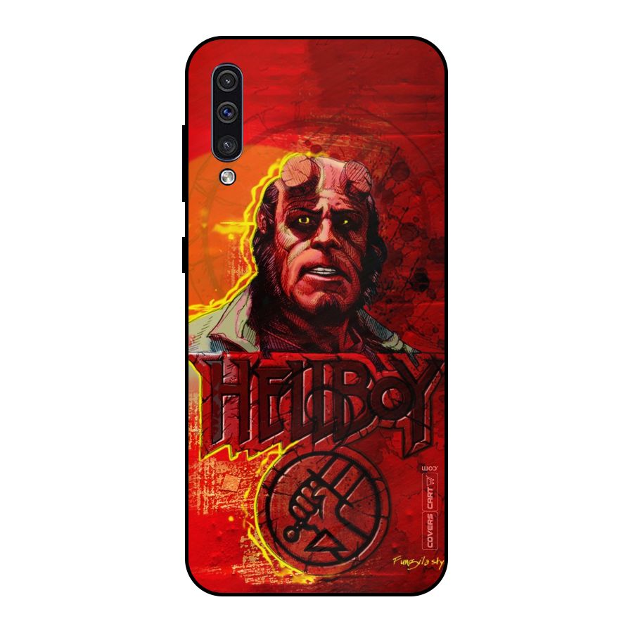 Hellboy Artwork Metal Back Case for Galaxy A30s