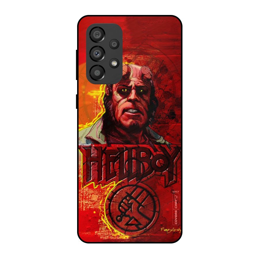 Hellboy Artwork Metal Back Case for Galaxy A33 5G