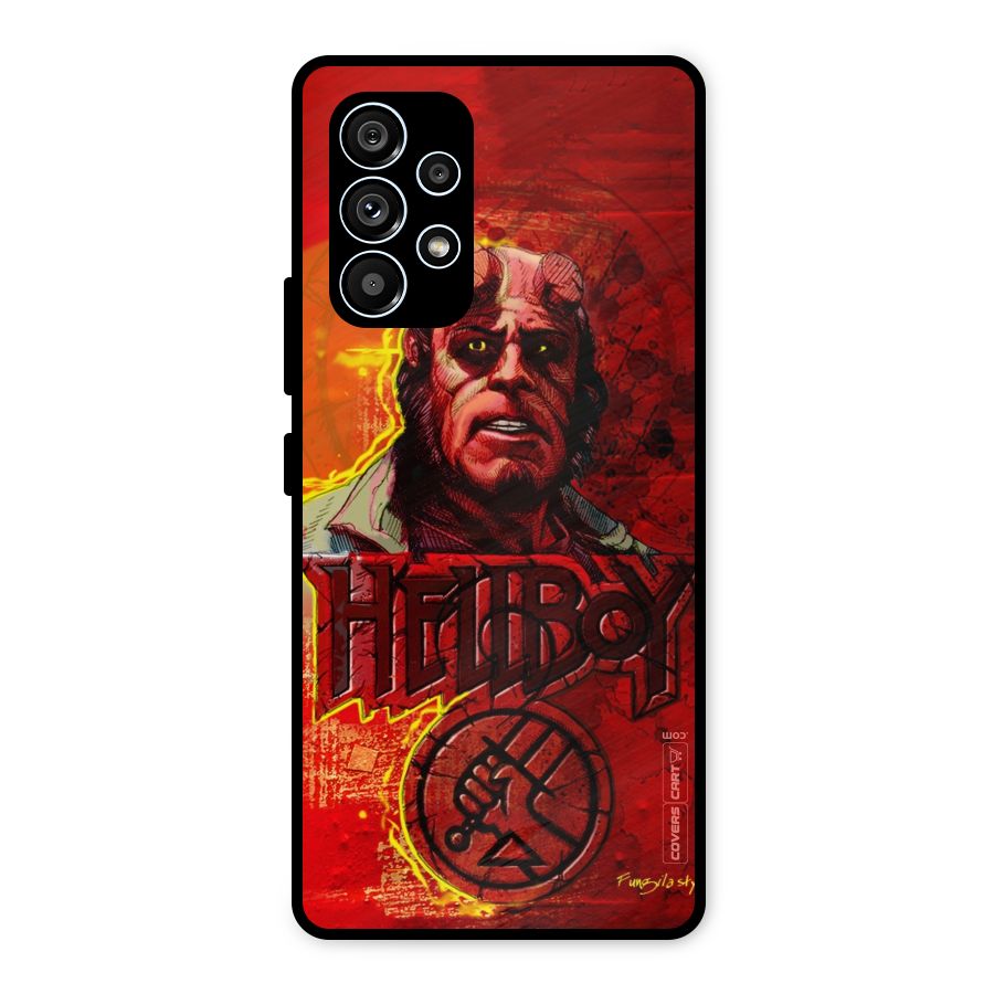 Hellboy Artwork Metal Back Case for Galaxy A53 5G