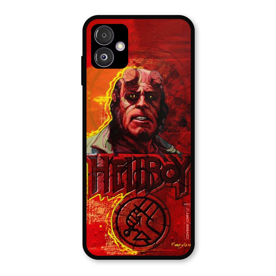 Hellboy Artwork Metal Back Case for Galaxy F14