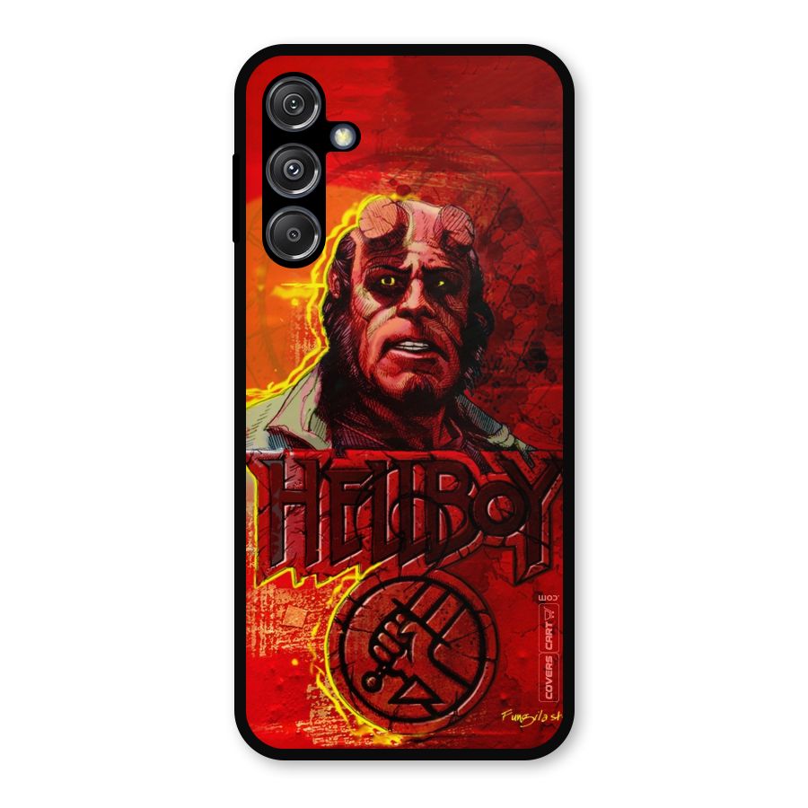 Hellboy Artwork Metal Back Case for Galaxy M34 5G
