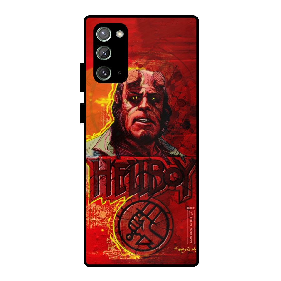 Hellboy Artwork Metal Back Case for Galaxy Note 20