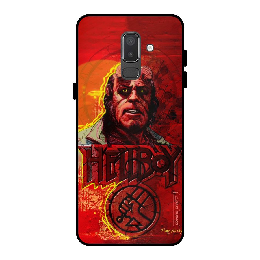 Hellboy Artwork Metal Back Case for Galaxy On8 (2018)