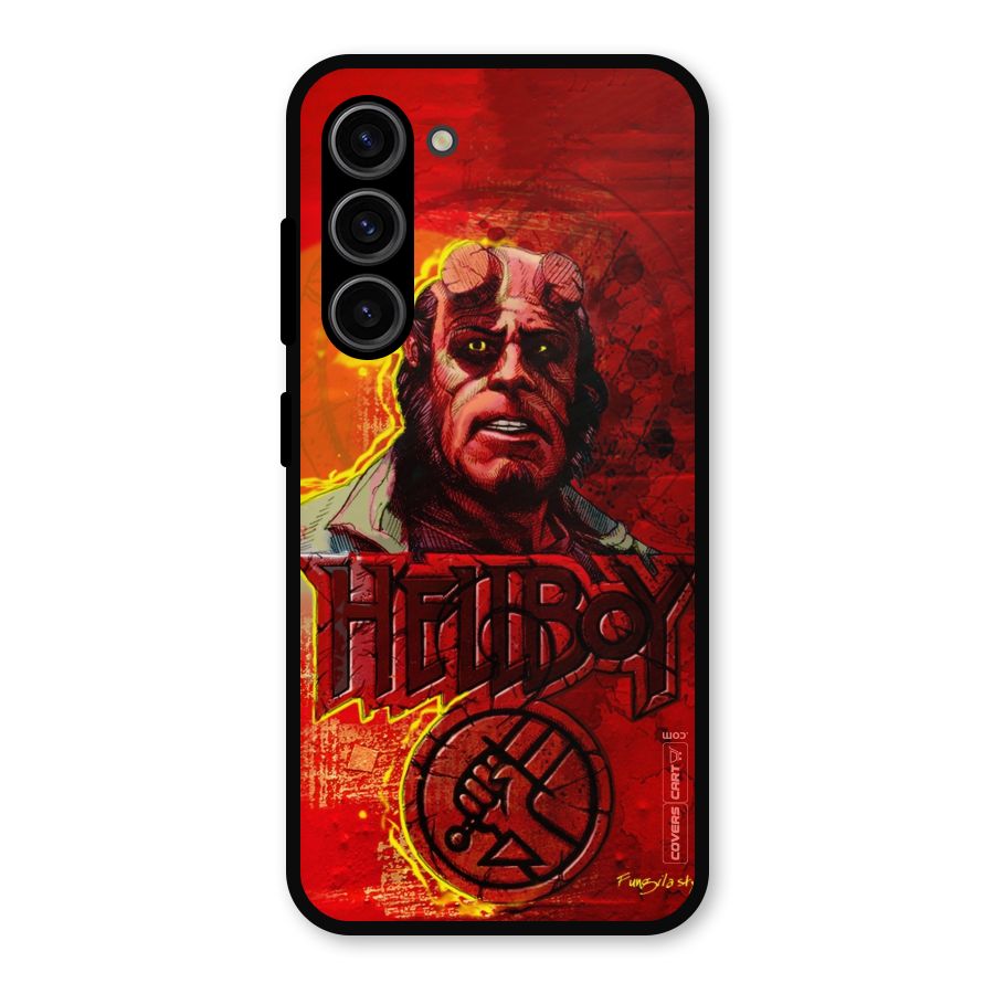 Hellboy Artwork Metal Back Case for Galaxy S23