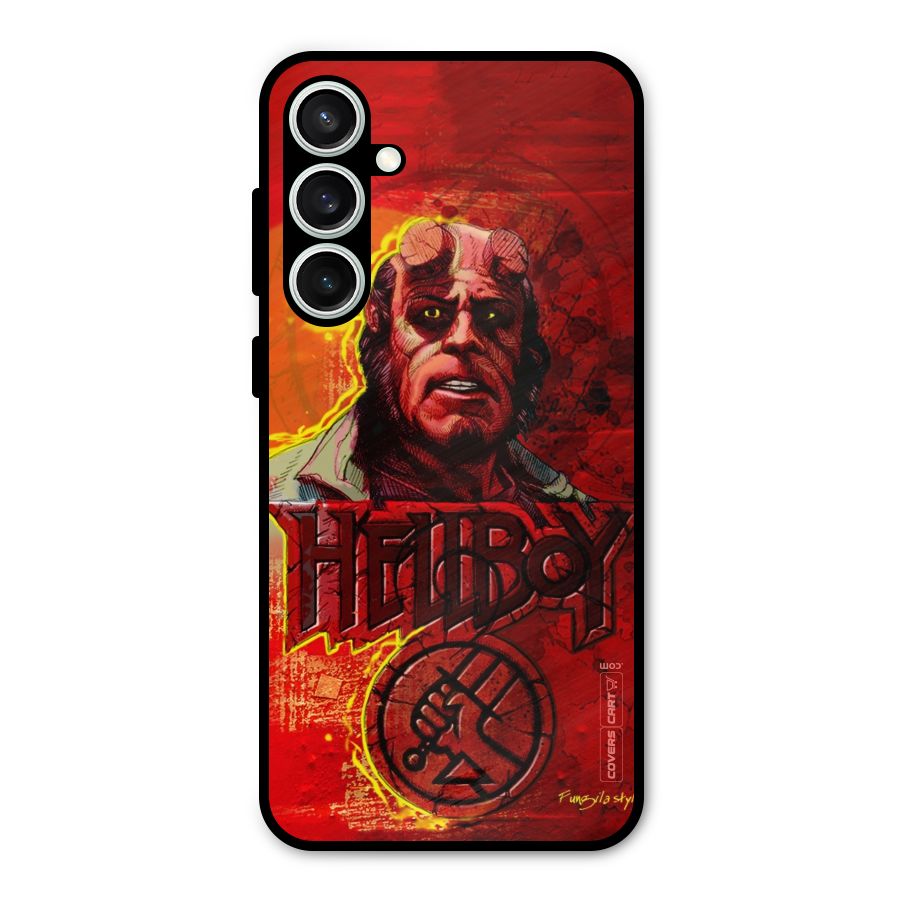 Hellboy Artwork Metal Back Case for Galaxy S23 FE