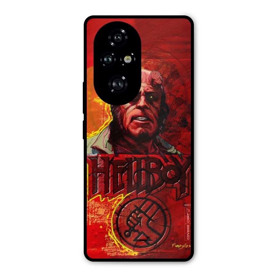 Hellboy Artwork Metal Back Case for Honor 200 Pro