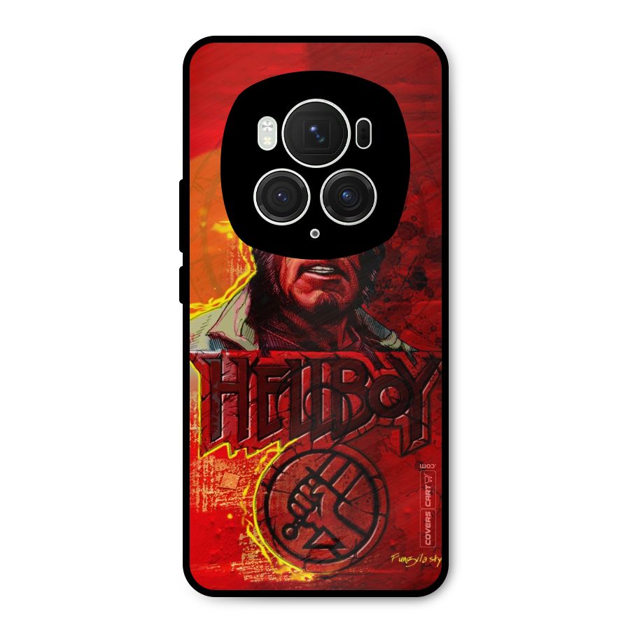 Hellboy Artwork Metal Back Case for Honor Magic6 Pro