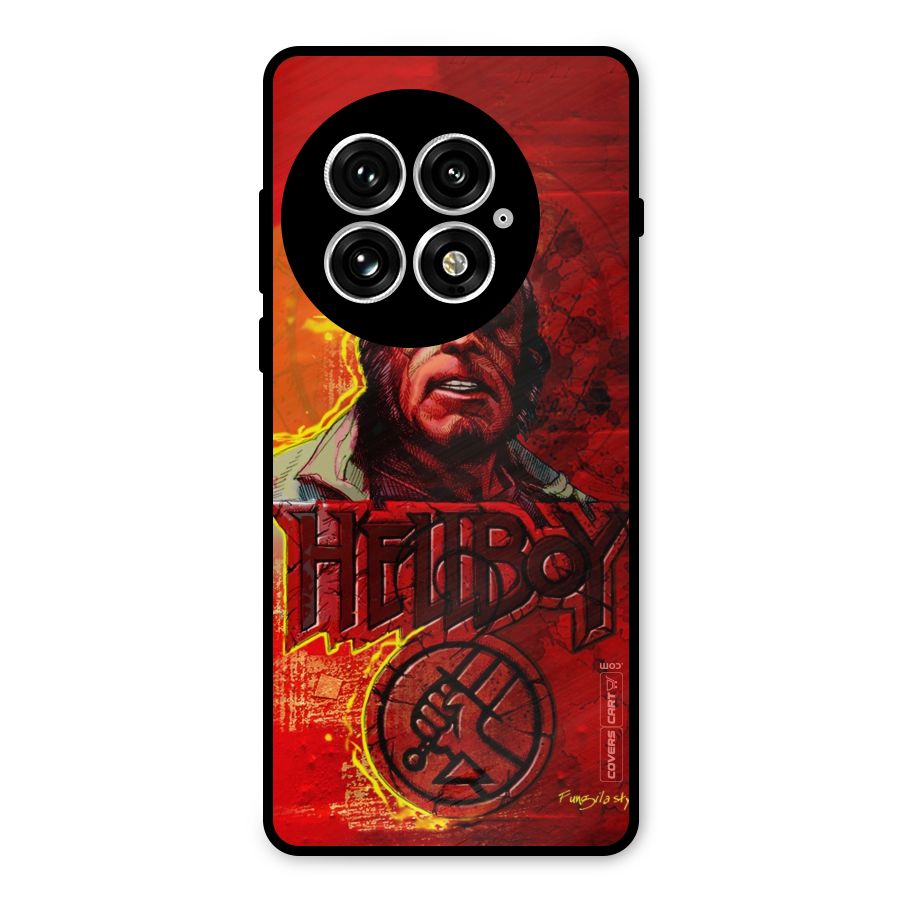 Hellboy Artwork Metal Back Case for OnePlus 13