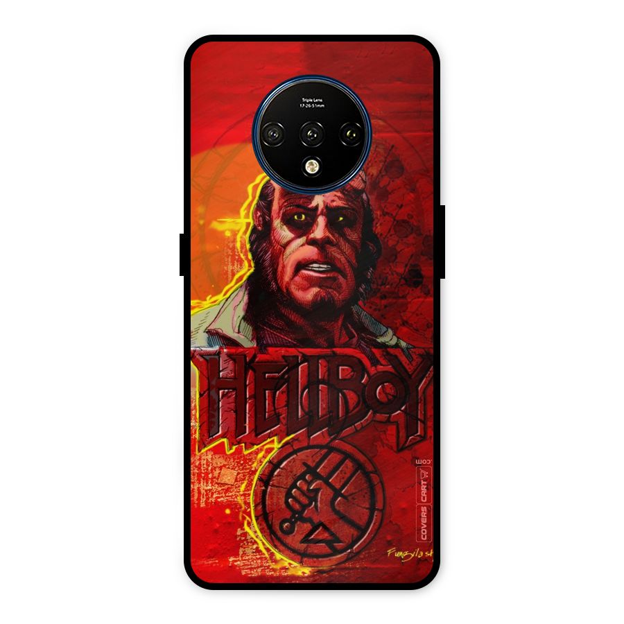 Hellboy Artwork Metal Back Case for OnePlus 7T