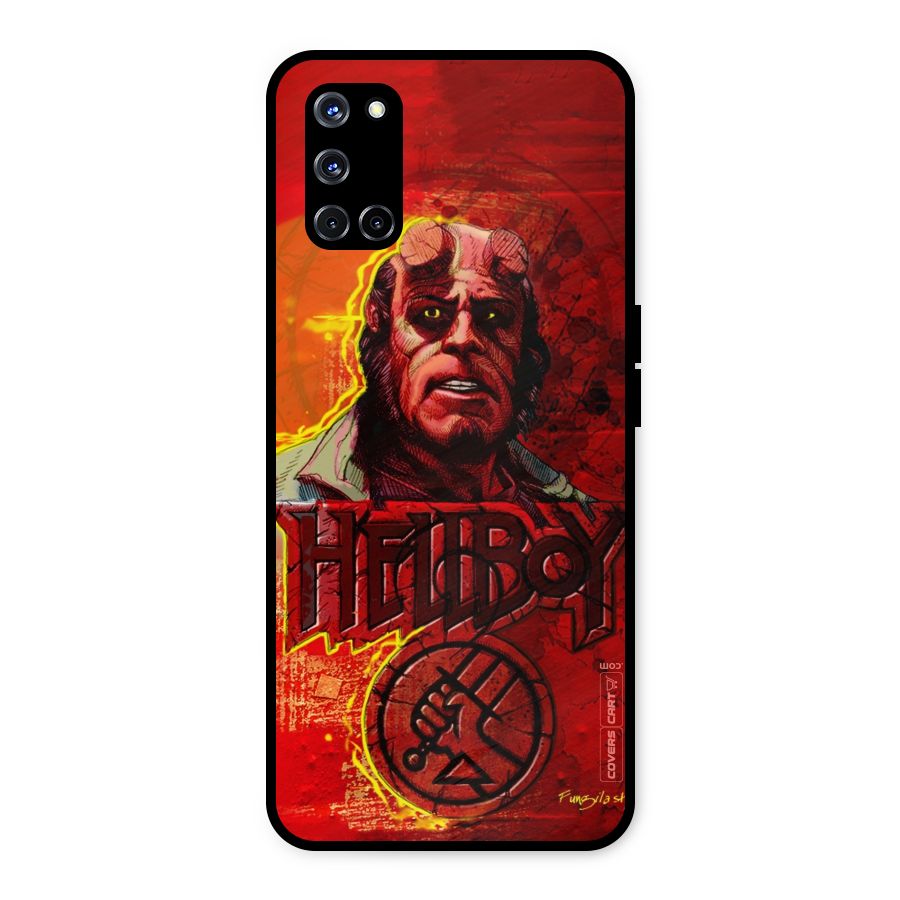 Hellboy Artwork Metal Back Case for Oppo A52