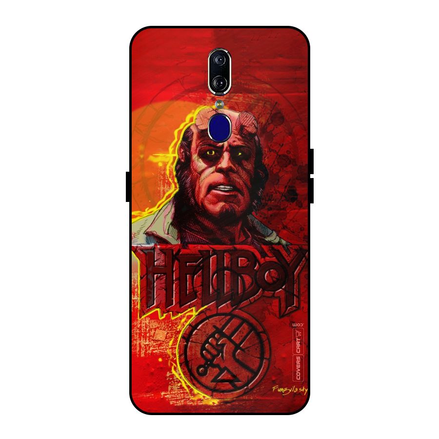 Hellboy Artwork Metal Back Case for Oppo F11