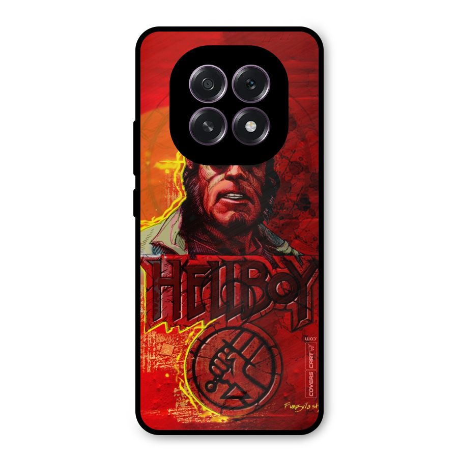 Hellboy Artwork Metal Back Case for Oppo F29